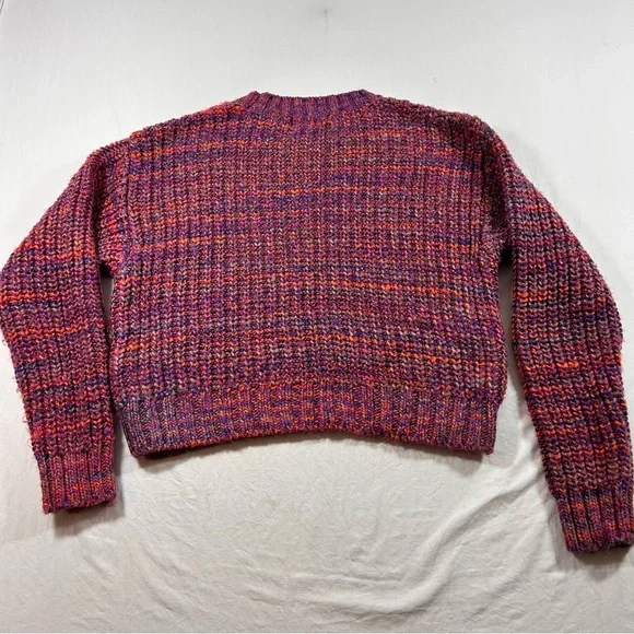 Anthropologie Purple and Pink Knit Sweater - Picture 8 of 9